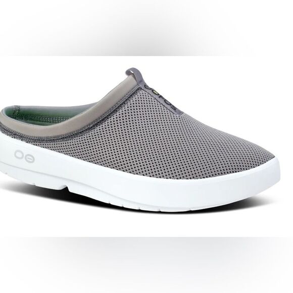 OOFOS OOCOOZIE NWT Sport Mule Men’s Size 12.5 Slate Charcoal Grey Slip-On Shoes main image 7